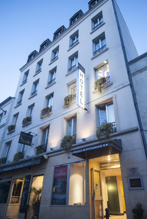Denfert-Montparnasse Hotel Párizs Kültér fotó